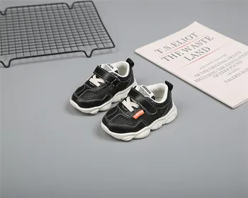 

MXHY 2019 Spring and autumn new fashionable net breathableleisure sports running shoes version casual shoes Baby toddler shoes