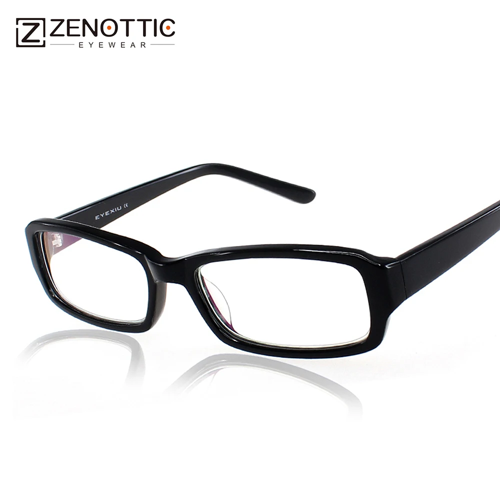 Zenottic 2018 Unisex Fashion Brand Design Eyeglasses Frame Men Acetate Optical Glasses Frames