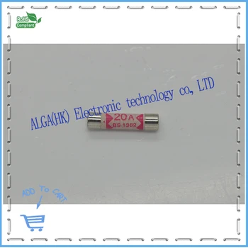 

BS dedicated 20A/3A/5A/10A/13A/15A ceramic fuse BS1362 6x25mm plug fuse.