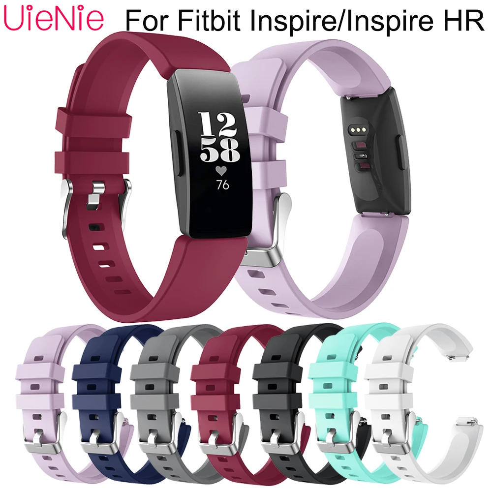 Мягкий силиконовый ремень для Fitbit Inspire HR Смарт-часы frontier/классический сменный Браслет для Fitbit Inspire умный ремешок для часов