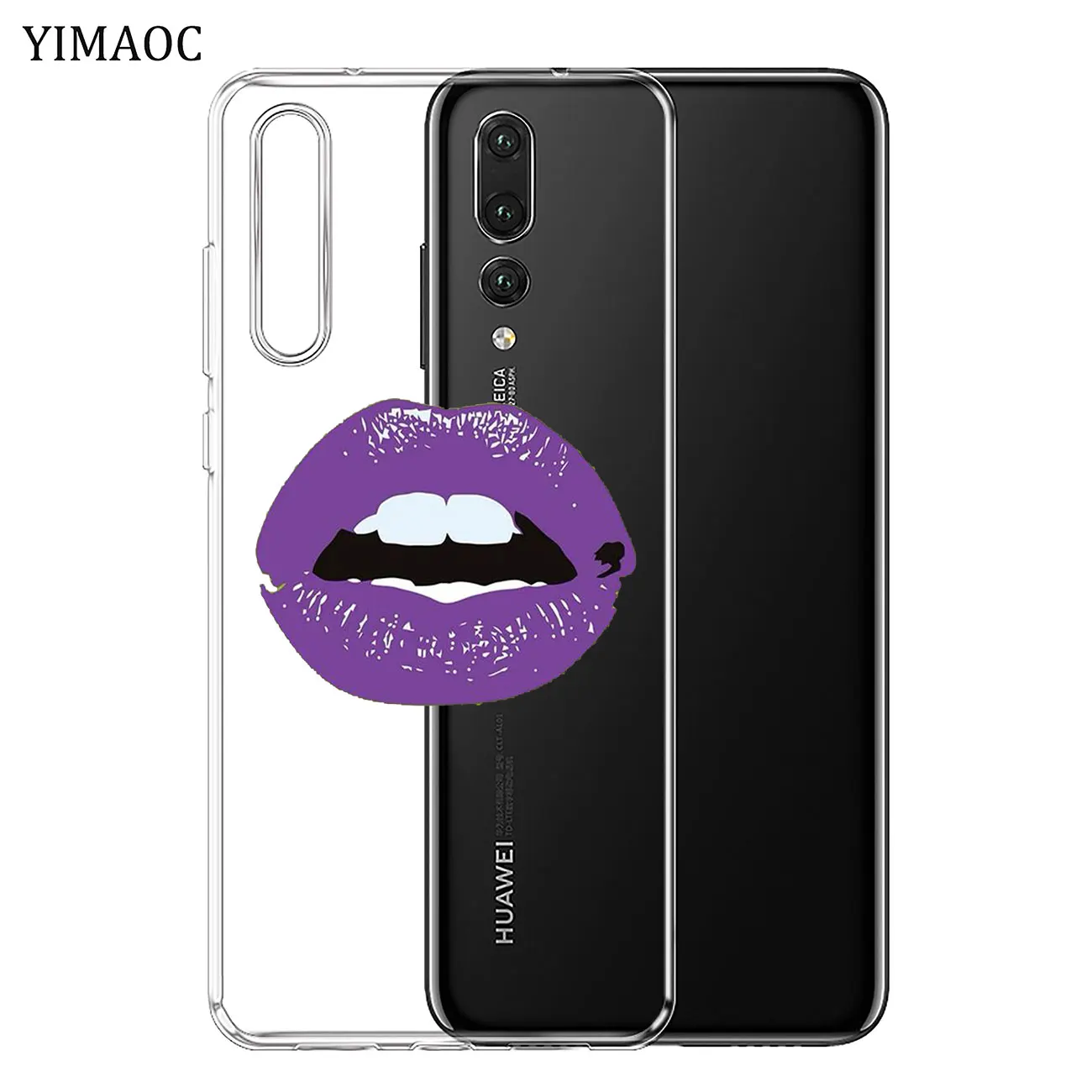 Женский Мягкий силиконовый чехол YIMAOC из ТПУ для Huawei P30 P20 Pro P10 P8 P9 Lite 2017 2016 2015 P smart Z