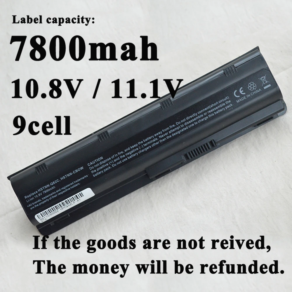 9 Cells Laptop Battery For HP Compaq Presario CQ42-400 CQ43-100 CQ43-200 CQ43-300 CQ43-400LA HSTNN-YB0W 586028-341 588178-141 | Компьютеры