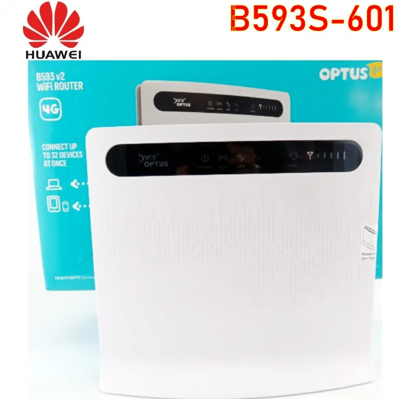 Huawei B593s-601 LTE FDD 1800/2600 МГц TDD 2300 МГц Мобильная точка доступа 150 Мбит/с беспроводной 4G 3g wifi маршрутизатор + 2 шт 4g антенна