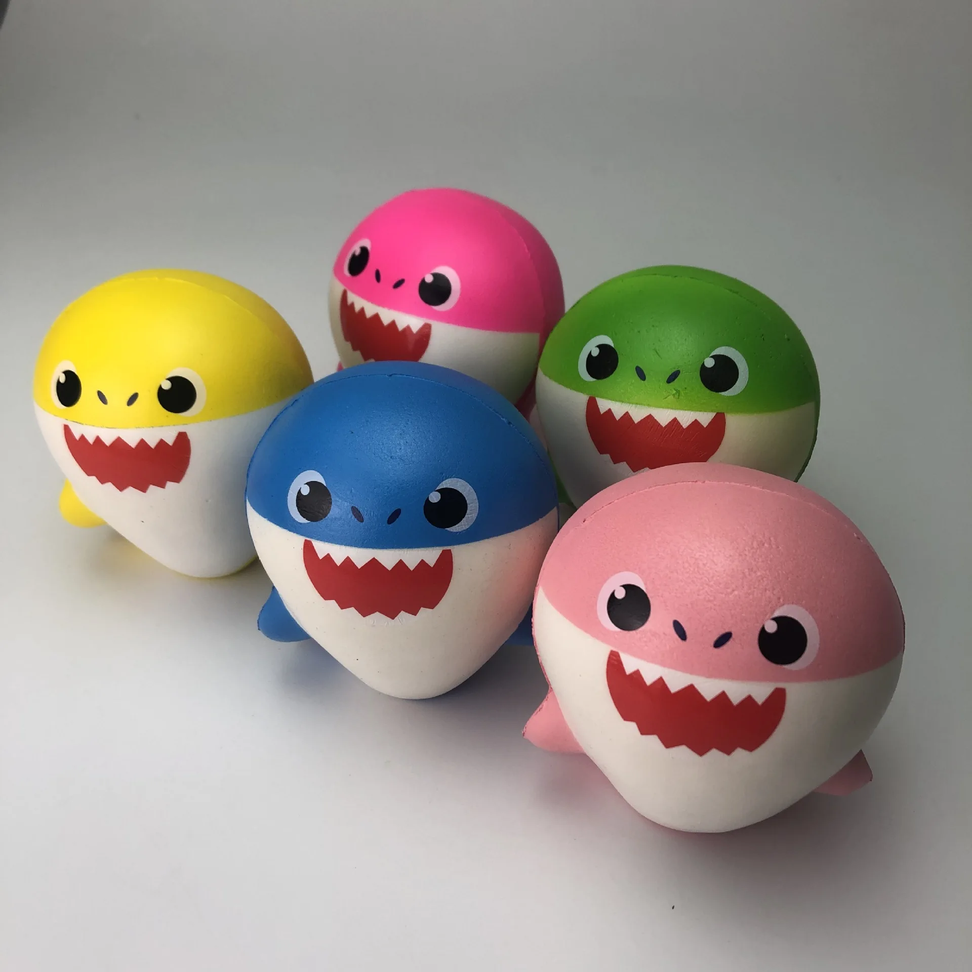 

Jumbo cute Colorful Galaxy baby Squishy shark pupsi Doll Slow Rising Stress Relief Squeeze Toys for Baby Kids Xmas Gift