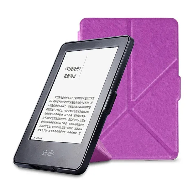 Умный чехол-Обложка для Amazon kindle Paperwhite 1 2 3 оригами pu кожаный чехол-подставка для чтения электронных книг kindle paperwhite 3 2 1