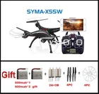 Save 29.62 on newest Syma X5SW 2.4G RC quadcopter RC drone rc helicopter with 2MP wifi FPV camera free shipping