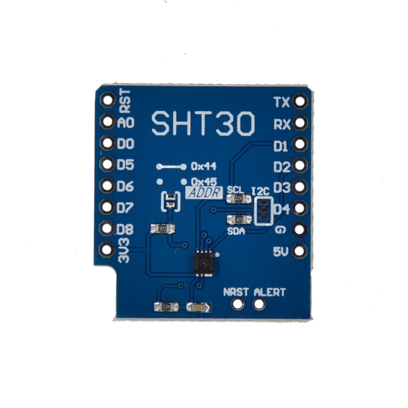 

SHT30 Shield for D1 MINI OR ESP32 MINI KIT SHT30 I2C digital temperature and humidity sensor module