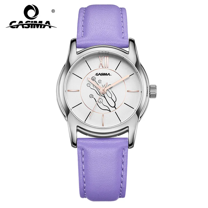 

2019 New Luxury Brand Watches Women Fashion Classic Grace Womens Quartz Leather Wrist Watch Waterproof 50m CASIMA #2624