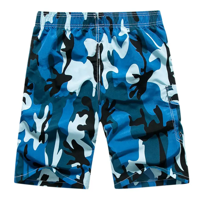 Камуфляжные пляжные шорты для мужчин, пляжные шорты для плавания, Бермуды для серфинга, мужские плавки для плавания, Короткие штаны