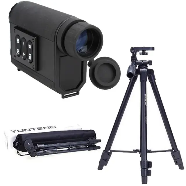 Cheap Free Shipping!Mutifuctional 6X32 Night Visions Infrared IR Monocular Scope Scout W/Laser Ranger+ Digital Camera Tripod
