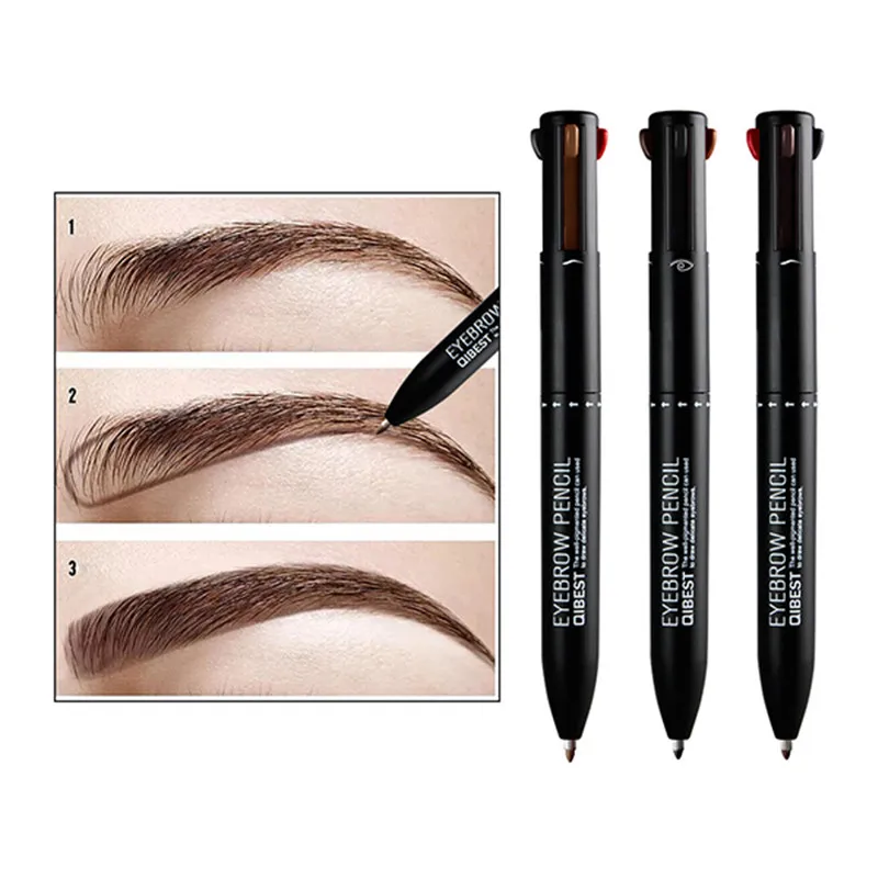 Buy 4 IN 1 Eyebrow Pen Automatic Lasting Eyeliner Lip