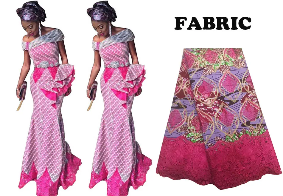 Африканская традиционная одежда Кружева соединяет Длинные платья Африки. Платья базин африканец вышитые печати платья для женщин XG093