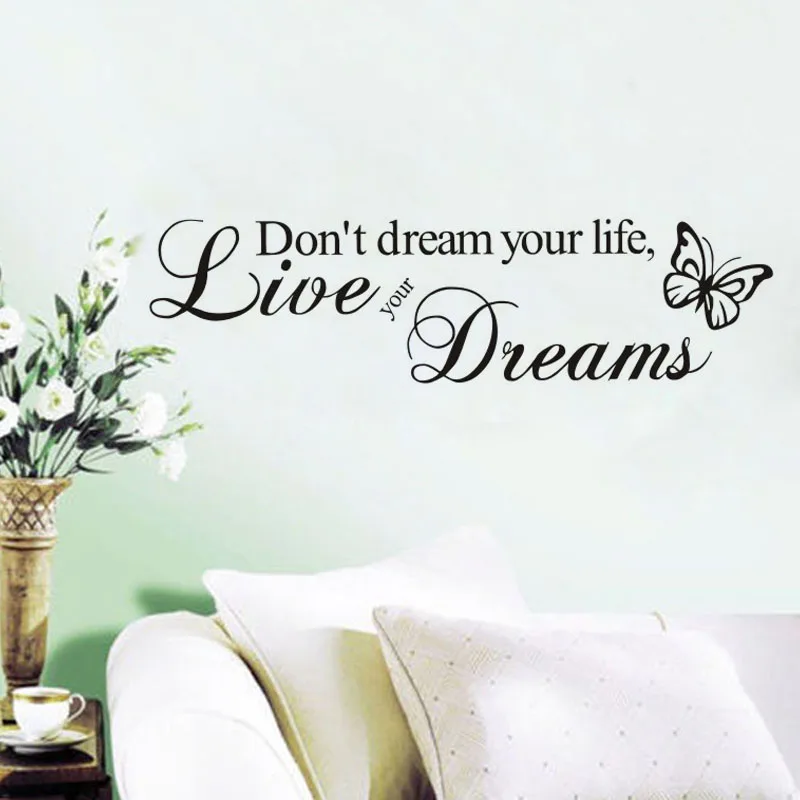 Dream Wall Art popular live your dreams-buy cheap live your dreams lots from Dream Wall Art popular live your dreams-buy cheap live your dreams lots from