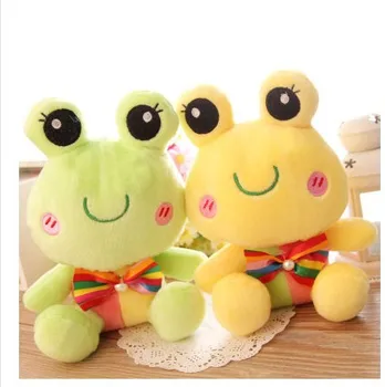 

5pcs/lot free shipping Fashion Lovely frog plush toys Pendant children toy wedding party gift wholesale