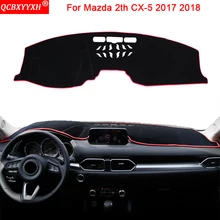 QCBXYYXH автомобильный Стайлинг приборной панели Избегайте свет Pad полиэстер Инструмент крышка платформы защитные коврики для Mazda 2th CX-5