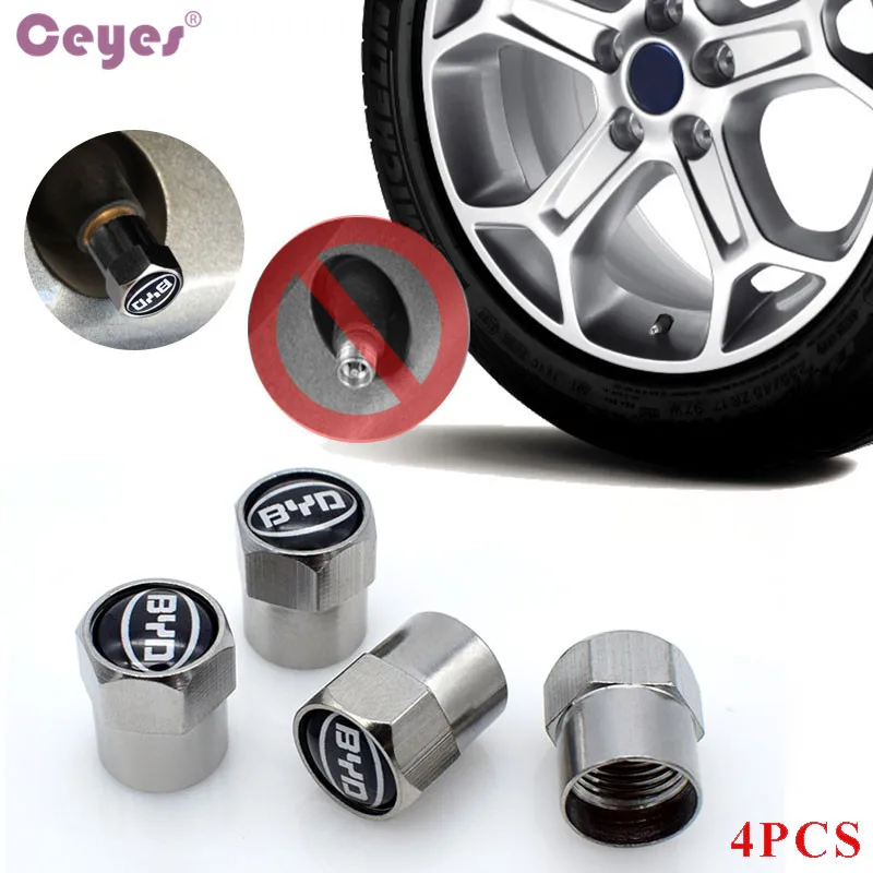 

Ceyes Excellent Car Emblems Car Styling Case For Byd I3 S7 G3 F3 S6 F0 E5 Car-Styling Auto Accessories Badge Stickers 4pcs/lot
