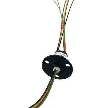 

1pcs 6CH 2A Dia.12.5mm Capsule Slip Ring Conductive ring Collecting Rotary Connector Electric Brush