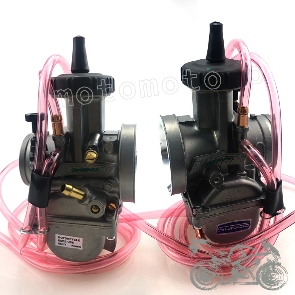 MotorcycleJINGBIN карбюратор PWK 33, 34, 35, 36, 38, 40, 42 мм гоночный карбюратор Универсальный 2 т 4 т двигателя грязи BikeMotocross Мотоцикл Скутер