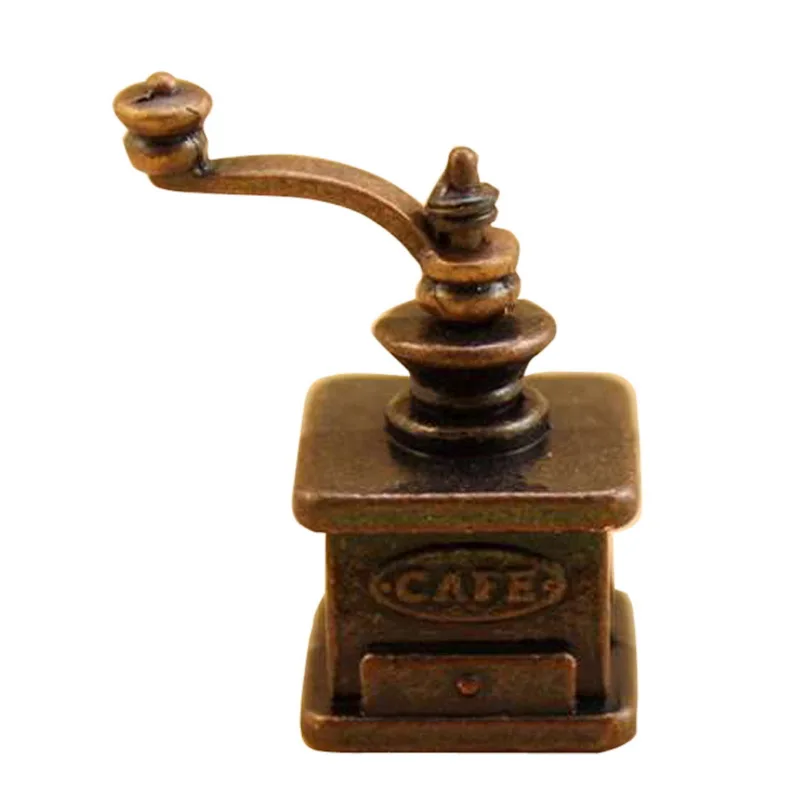 1 12 Dollhouse Miniature Coffee Grinder Doll House Kitchen Coffee Machine Kids Toys Hot Sale