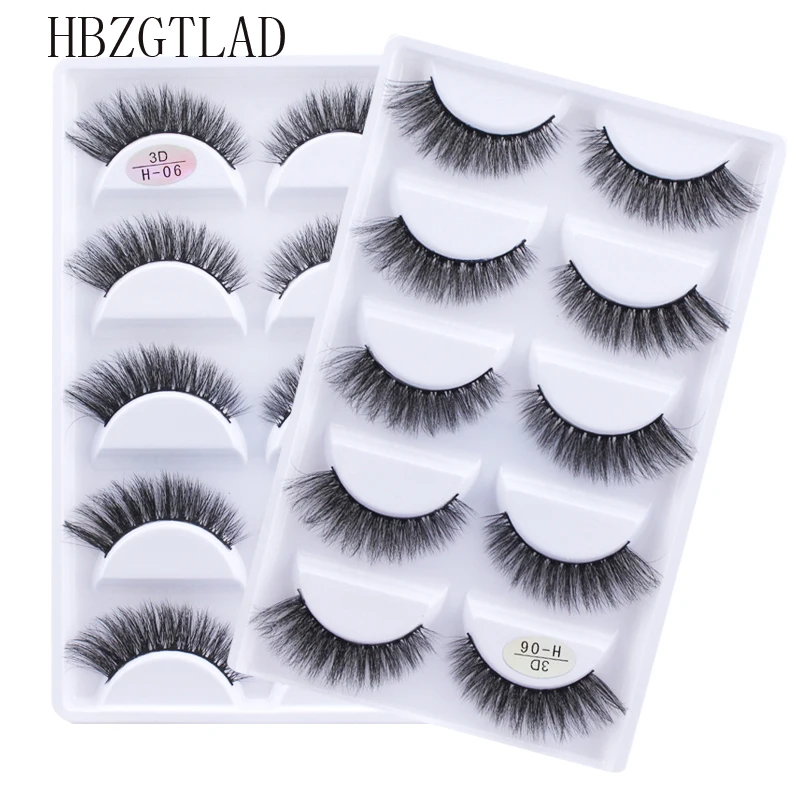 Ferramentas de Beleza Caixa Vison Cabelo Natural Cruz Cílios Postiços Longo Bagunçado Maquiagem Falso Olho Extensão Compõem Maquiar 50 - 100 3d 16 olho cílios extensão compõem ferramentas de beleza maquiar