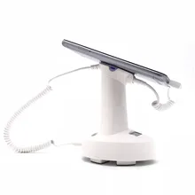 DHL air shipping white color abs remote control alarms display holder for cellphone 