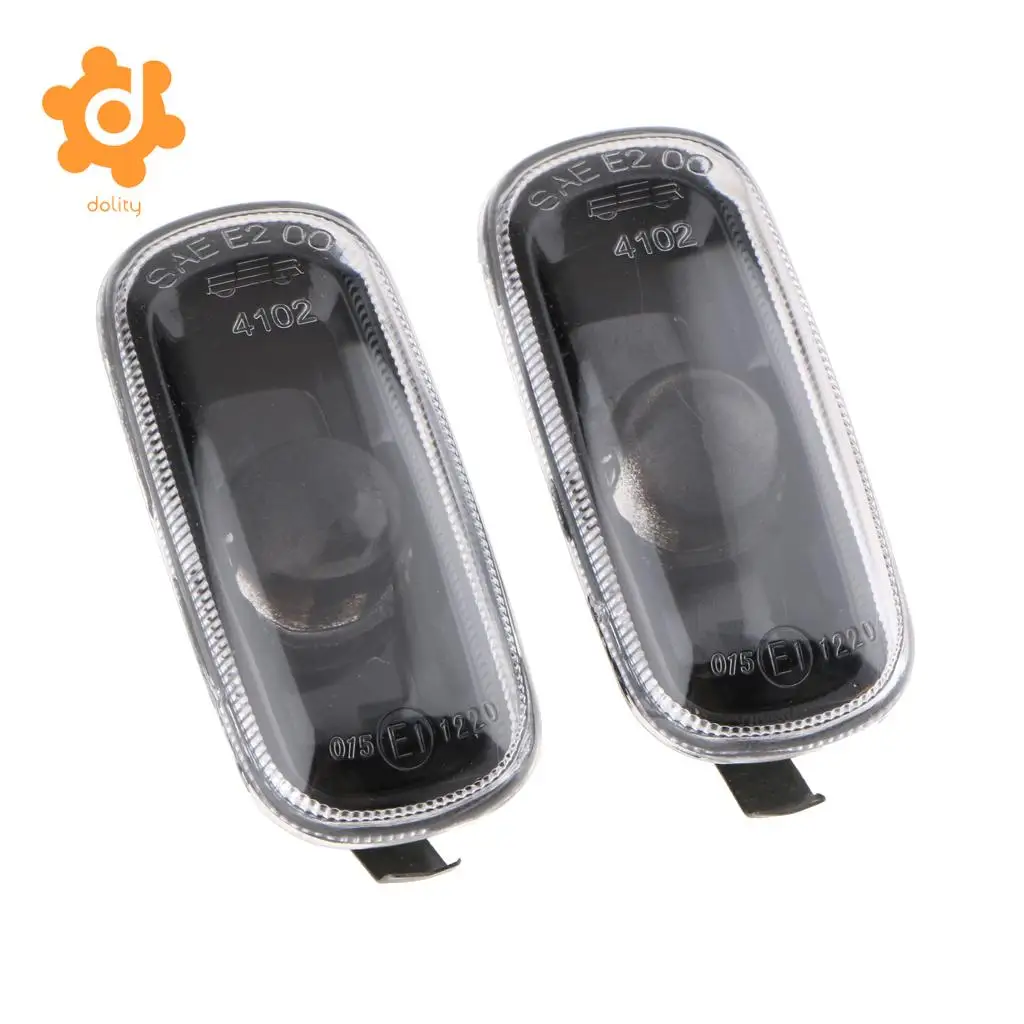 dolity Pair Replacement Side Marker Lights for Audi TT A4 A6 A8 S4 1998-2006
