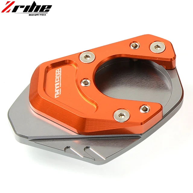 Motorcycle CNC Aluminum Foot Side Stand Enlarger extension kickstand