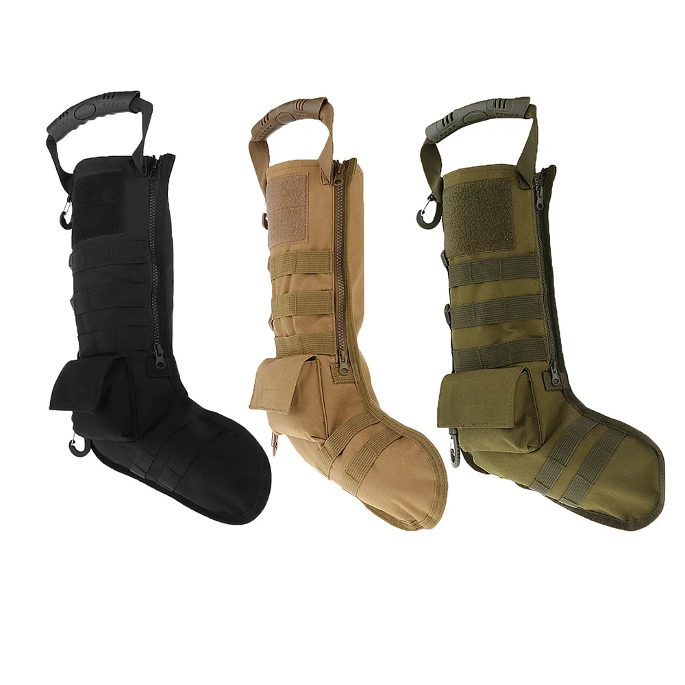 

Tactical Storage Bag Christmas Stocking Sock with Gear Olive Drab