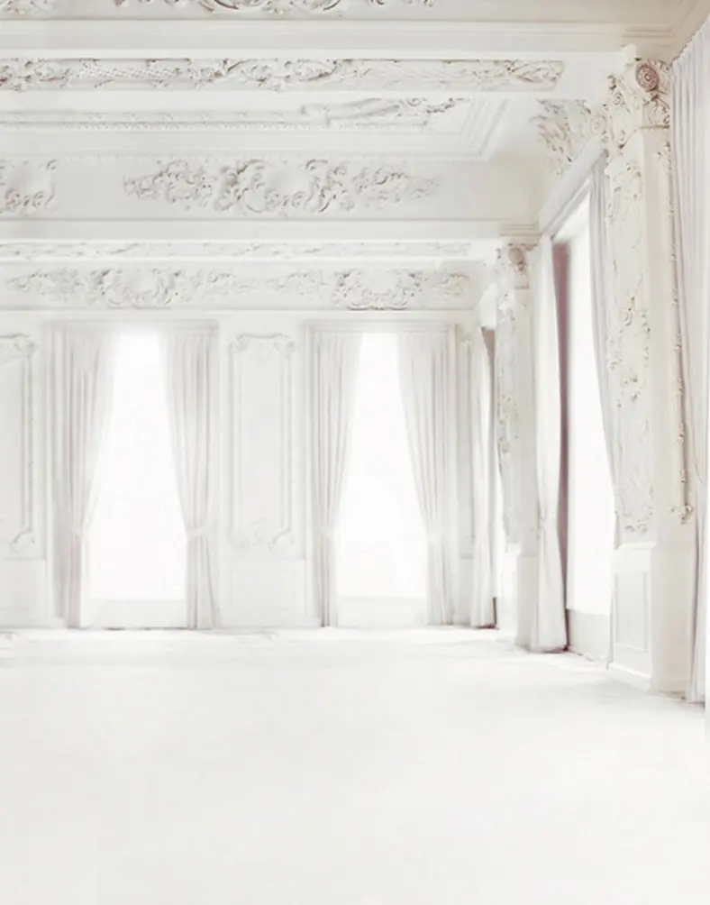 

5x7ft Vintage White Room Photography Backdrops Photo Props Studio Background
