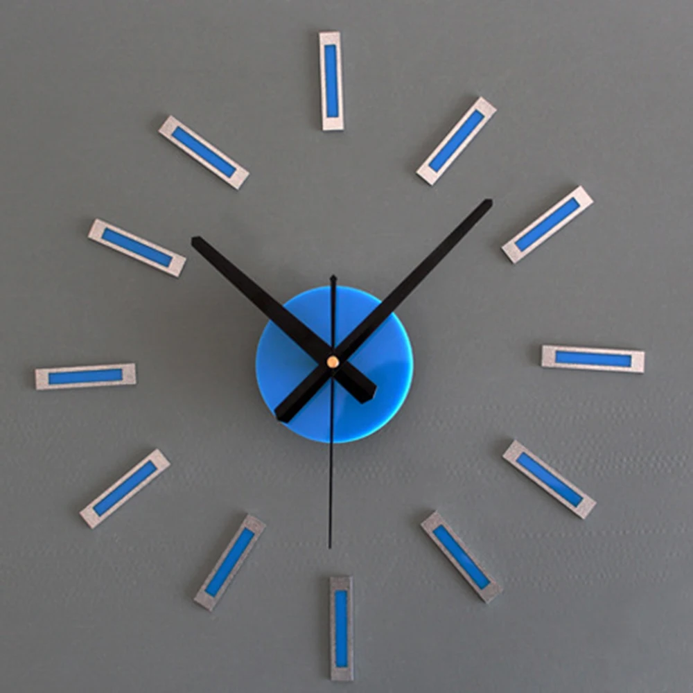 Новинка! модные часы, настенные часы Horloge 3d, сделай сам, акриловые зеркальные наклейки, украшение дома, для гостиной, кварцевые иглы