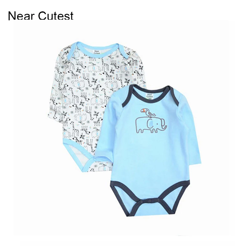 Комбинезоны для младенцев из натурального хлопка 2 шт./лот|clothing cat|jumpsuits longjumpsuit cotton