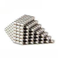 100 шт. 4x5 мм Магниты цилиндр 4 мм x 5 мм N50 Редкоземельные сильный магнит круглый - изображение