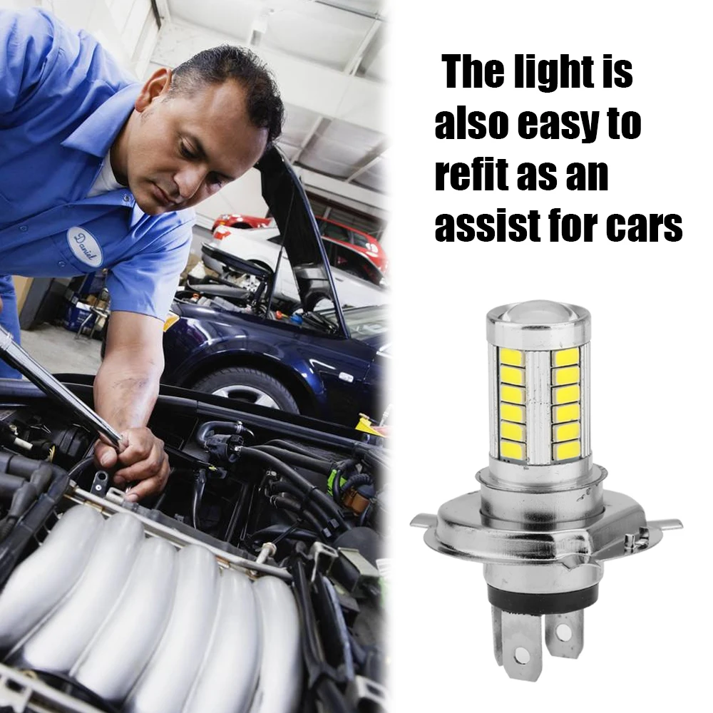 

H4 33SMD 5630/5730 Car Motorcycle Electrombile High Bright LED Signal Light Fog Lamp Headlamp Lights of Auto Car Styling