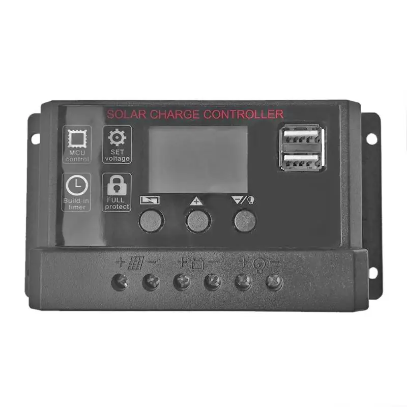 60A/50A/40A 12 V 24 V автоматический Солнечный контроллер заряда автоматический общий контроллер литий-свинцово-кислотный автоматический Солнечный контроллер