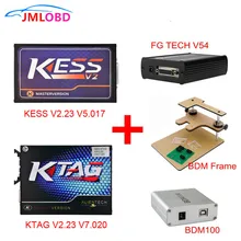 Матч Kess V2 V2.23 V5.017+ K-TAG v2.23 v7.020 K тег ECU программист+ FGTECH Galletto 4 Мастер v54+ BDM Рамка+ BDM 100