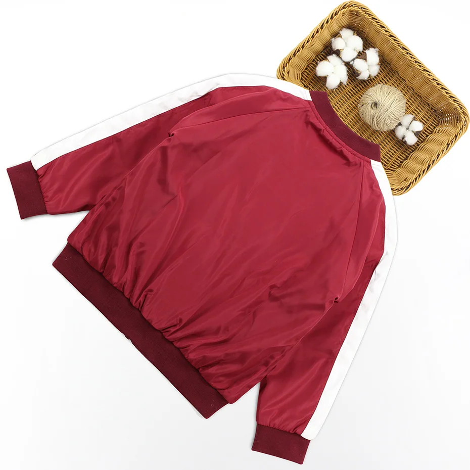 Бейсбольные куртки для девочек-подростков; весенне-осенняя верхняя одежда для девочек и пальто с цветочной вышивкой; спортивная одежда для девочек; пальто; Одежда для девочек