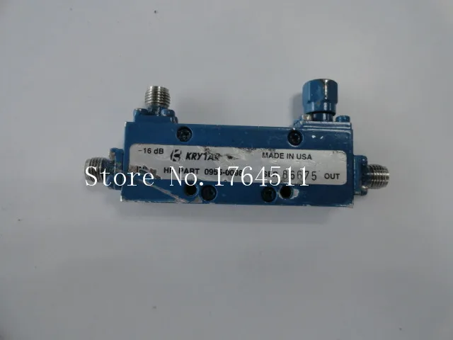 

[BELLA] Krytar 0955-0098 2-8.6GHZ -16dB RF directional coupler SMA