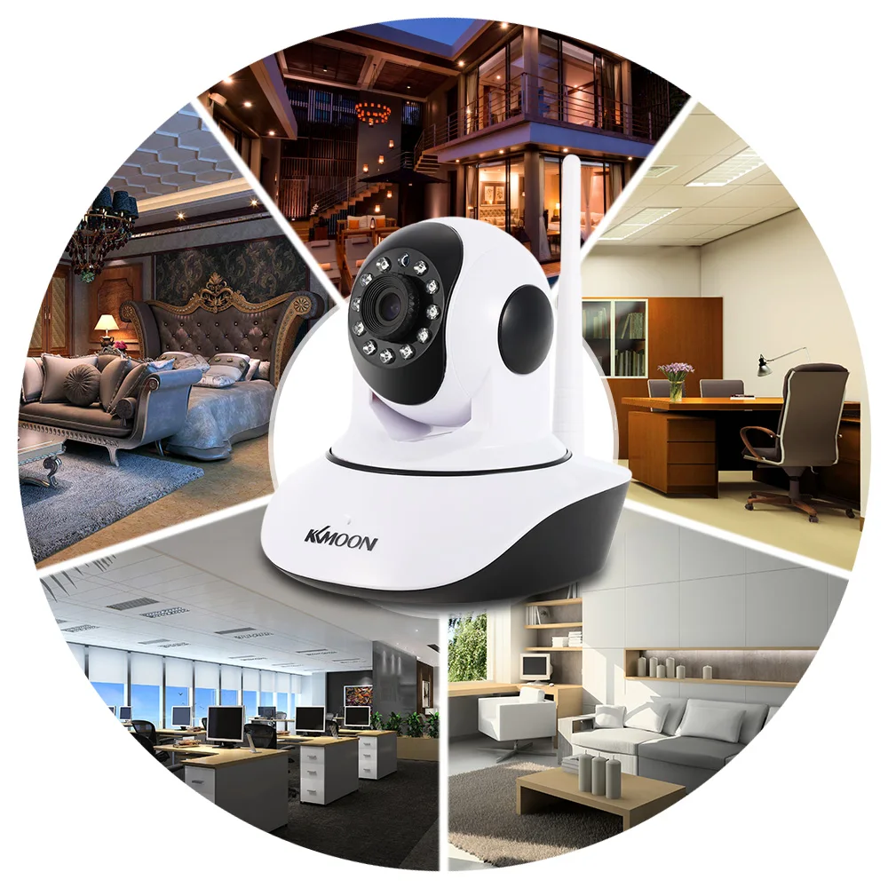 KKMOON HD 1080P беспроводная Wifi ip-камера ONVIF, камера видеонаблюдения, камера безопасности P2P Pan/Tilt CCTV, камера Wifi, камера ночного видения