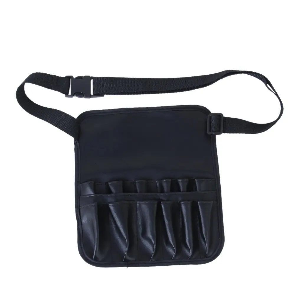 

10pcs( ABDB 100% Brand New 12 Slot with 1 Big Compartment Empty Belt Pouch (Make up brushes not included)