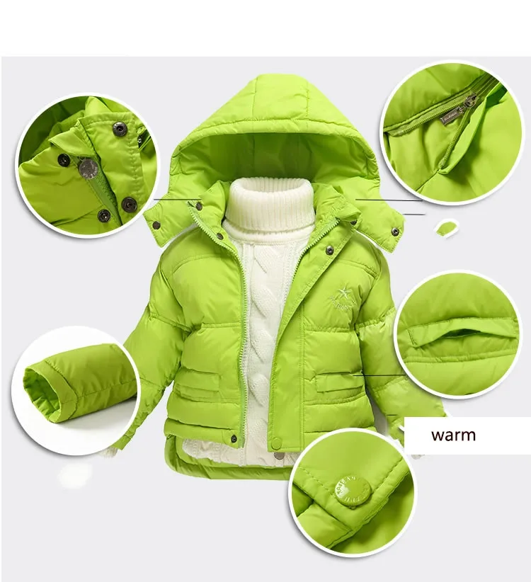 Fashion 80% Eiderdown Baby Girl Winter Coat Newborn Snowsuit For Baby Boys Duck Down Outerwear Clothes For Children Jackets (12)
