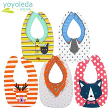 

Baby Burp Cloths Adjustable Reversible Cotton Infant Soft Waterproof Bibs Accessories Baby Girl Stuff Baby Boy Bibs