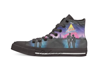 

I Want To Believe Novelty Design Casual Canvas Shoes Custom shoes Drop Shipping