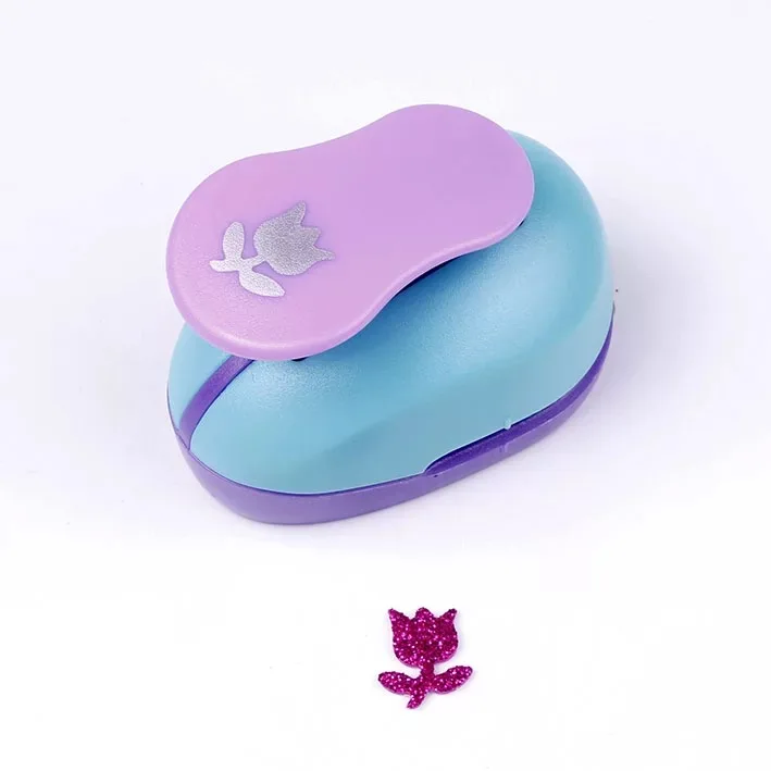 5/8" tulip Puncher Scrapbooking Punches Hole Punch Paper Cutter