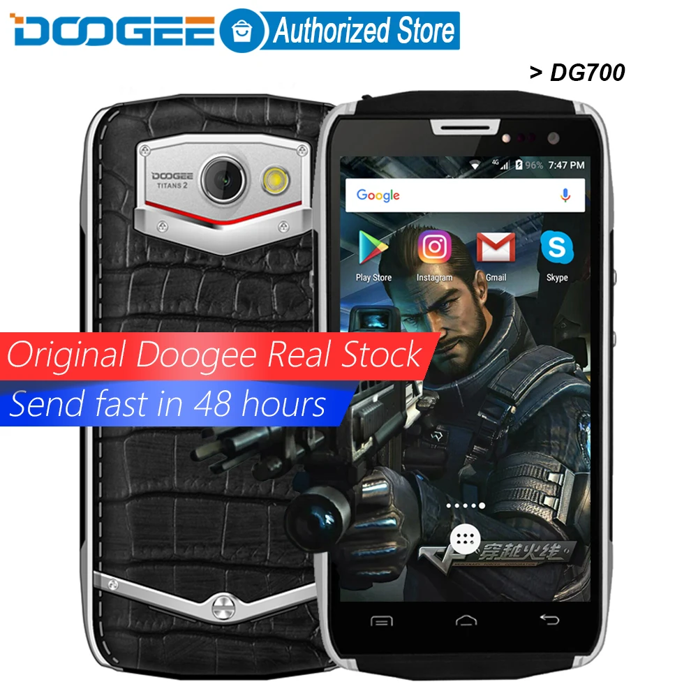 Doogee DG700 IP67 Waterproof mobile phones 4 5Inch QHD 1GB RAM 8GB ROM Android5 0 Dual