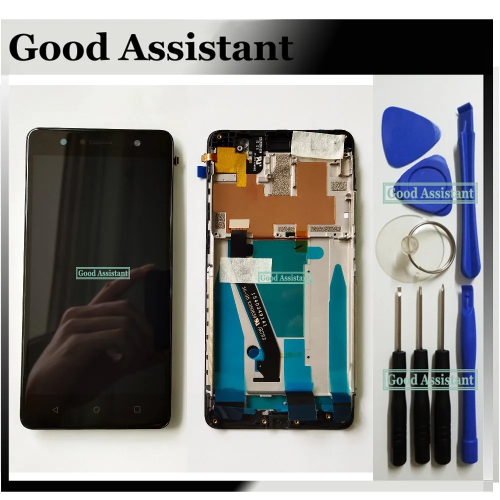 

Original Black/White For Lenovo K8 Plus LCD Display Touch Screen Digitizer Sensor Glass Panel Assembly Frame Replacement Tools
