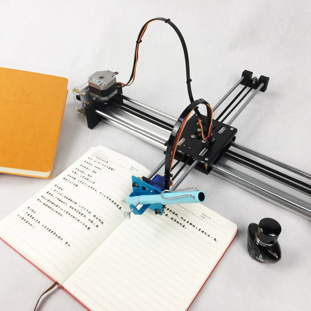 Koop DIY XY Plotter Hoge Precisie Drawbot Pen Tekening Robot Machine CNC Intelligente Robot Voor Tekening Schrijven