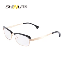 Анти синий свет очки для чтения полная Рамка пресбиопические очки для женщин и мужчин радиационные и анти усталость очки 6007