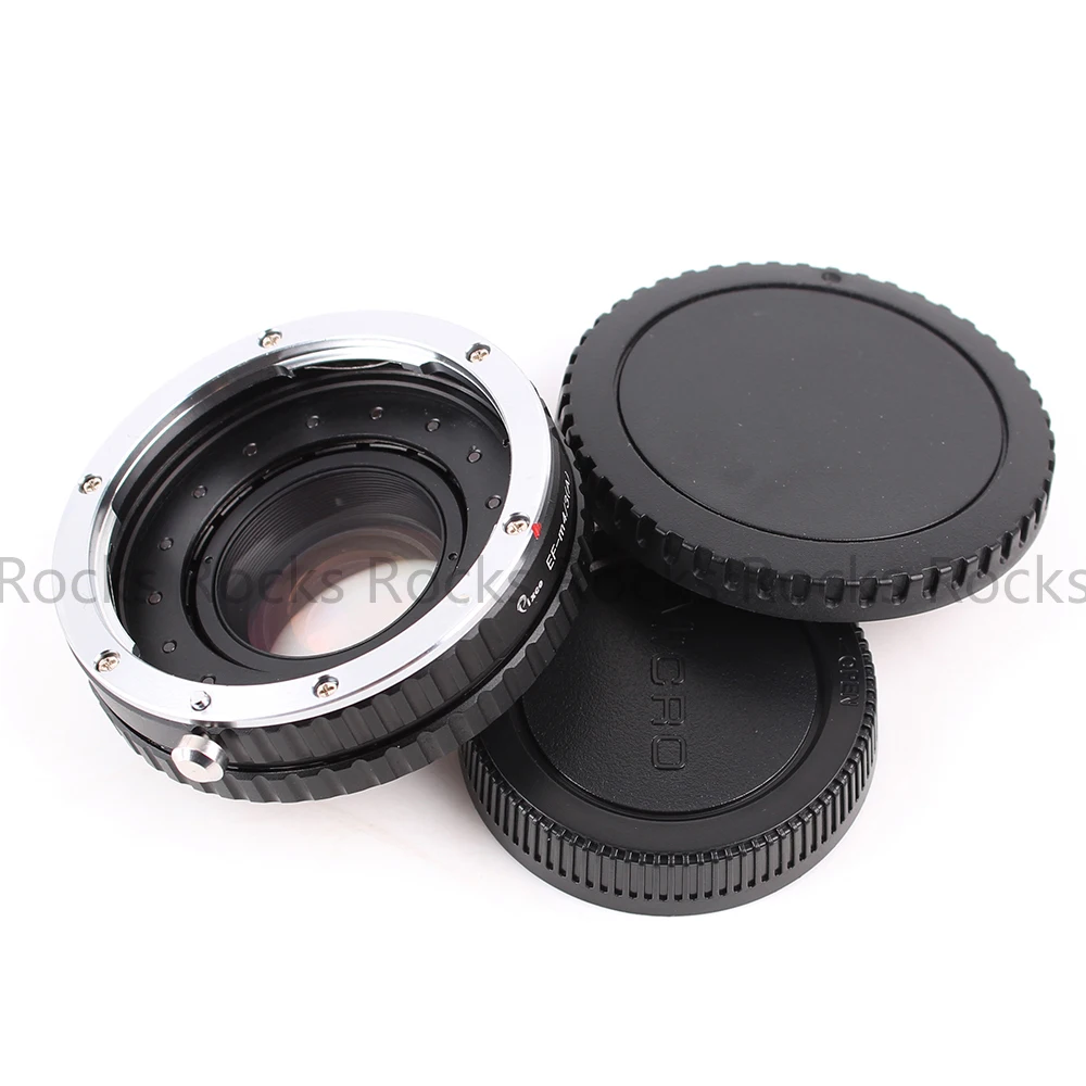FD-Micro4//3 Pixco Adaptateur r/éducteur de focale Speed Booster pour objectif Canon FD vers appareil photo Micro Four Thirds 4//3 Olympus OM-D E-M10 II E-M5 II E-M1 E-M5 E-M10