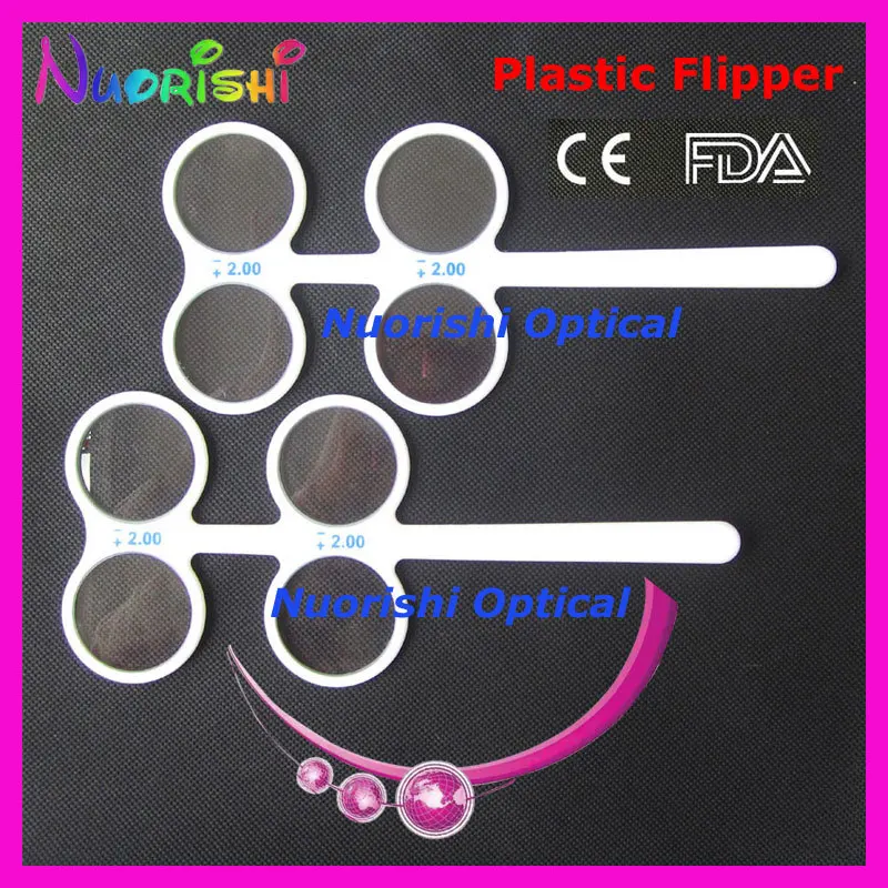 Comprar Envío Gratis E04 2504 de plástico de confirmación flipper oftálmico flipper prueba de confirmación