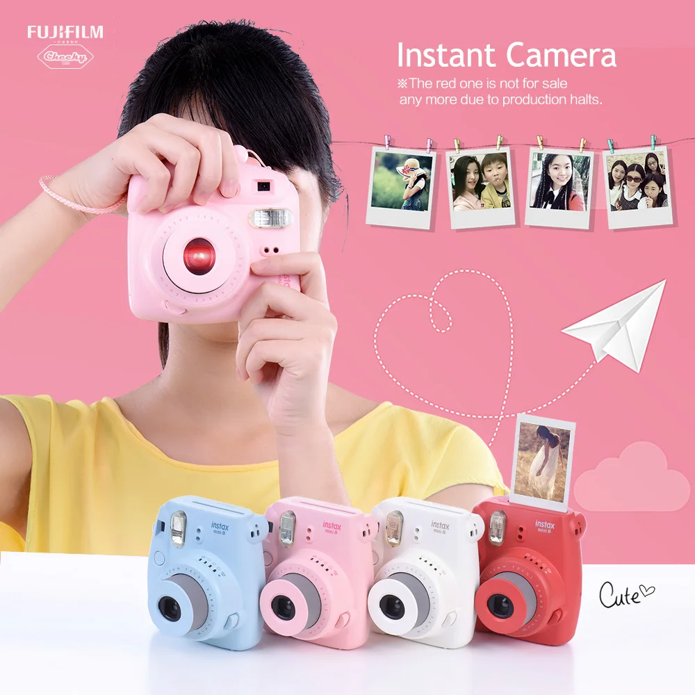 Fujifilm Instax Mini 9 Instant Camera Film Photo Camera